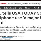 כותרת הראיון של קנדי עם USA TODAY